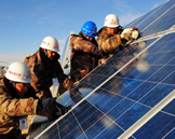Powerstone exclusive mounting structure provider for hillside PV plant in Indonesia